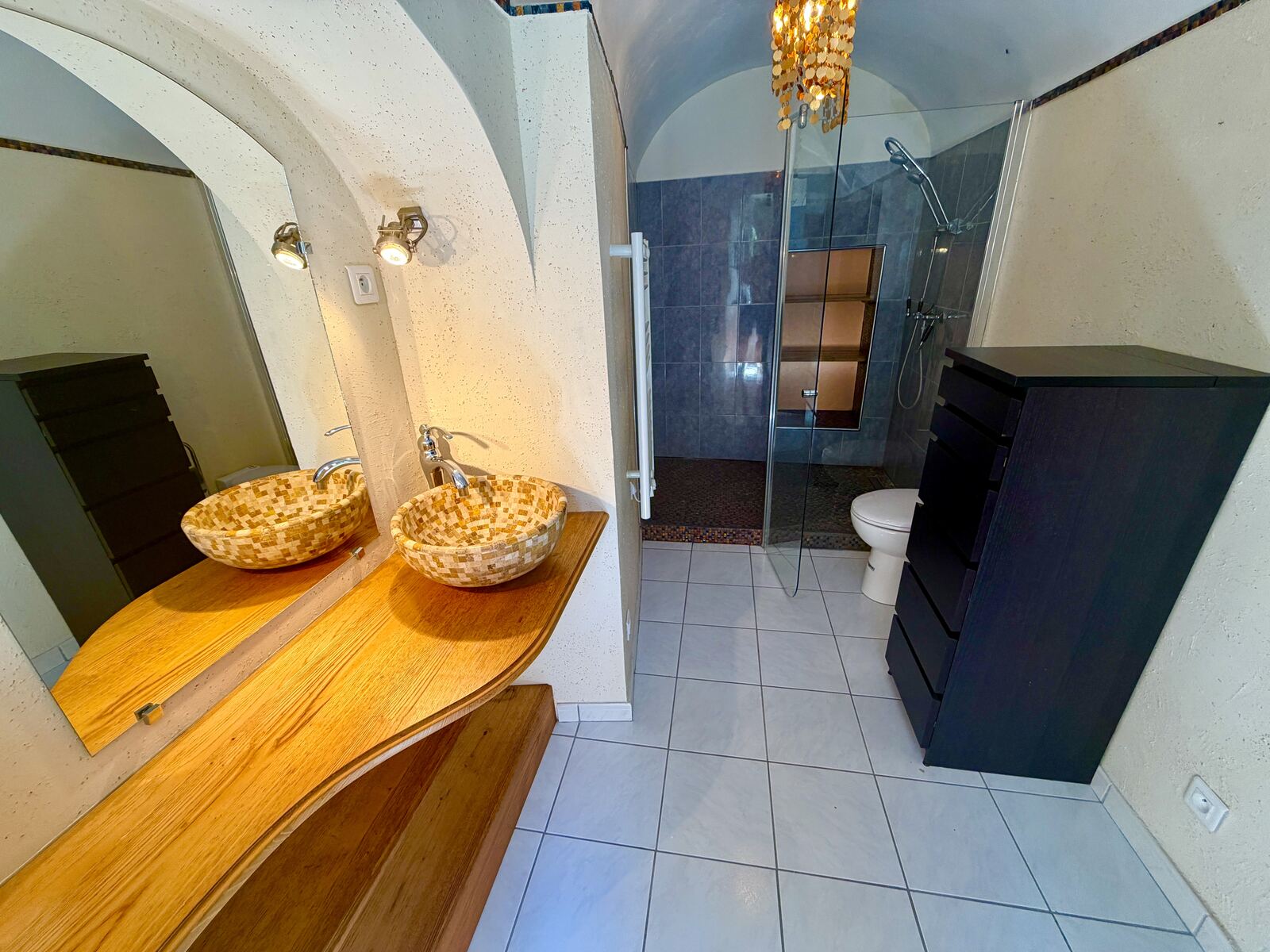 Salle d'eau double vasque