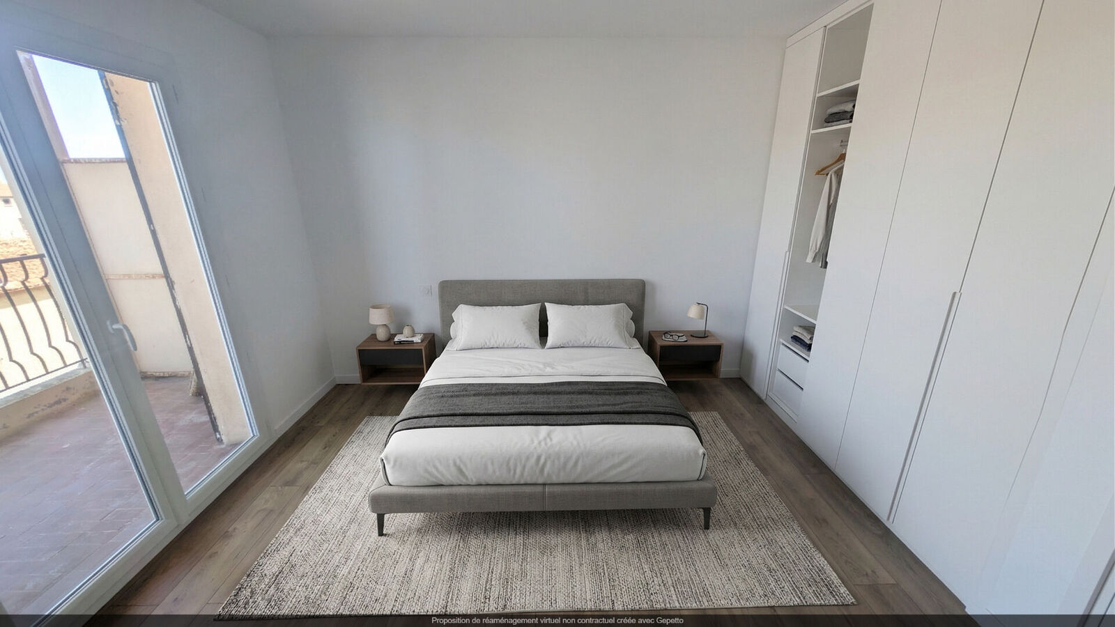 Chambre — proposition d'aménagement