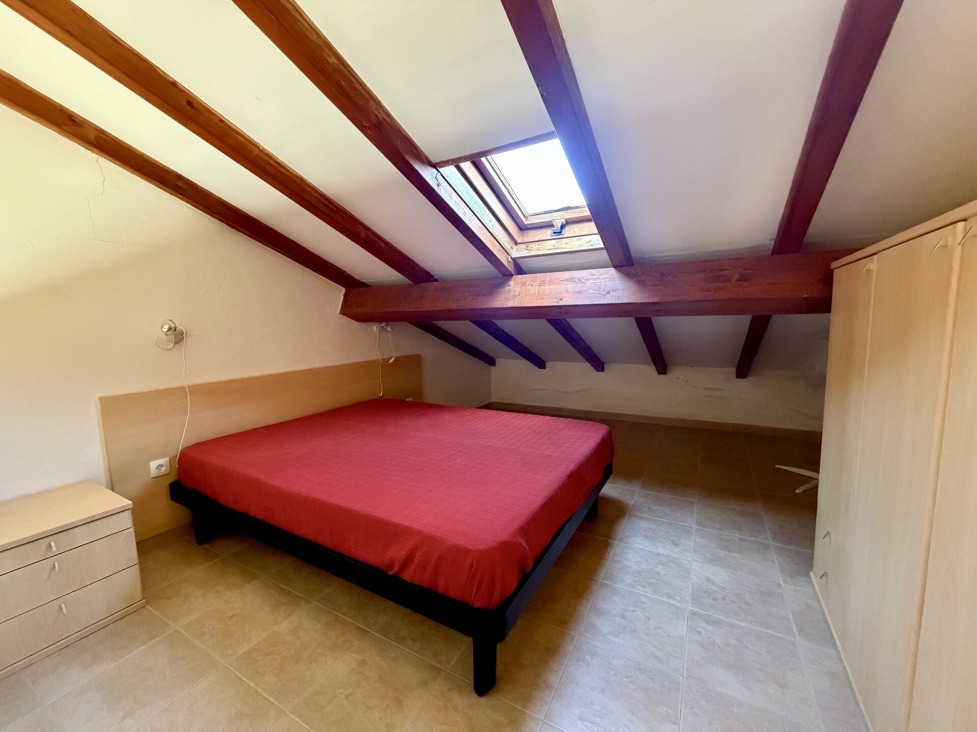 Chambre en mezzanine