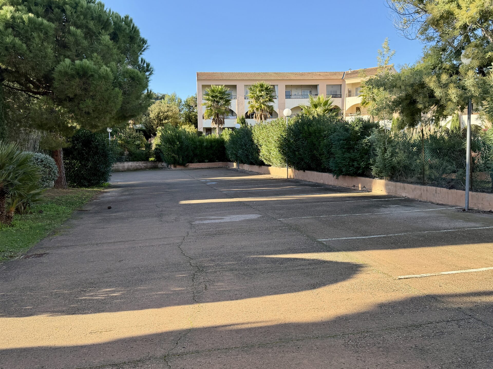 Parking de la résidence